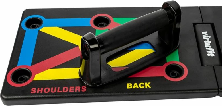 Aksesorë trajnimi Virtufit 12-in-1 push-up board me doreza