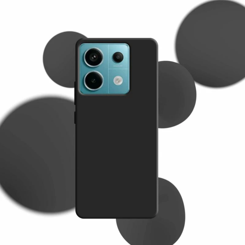 Kuti silikoni 3mk për Xiaomi Redmi Note 13 Pro 5G, e zezë