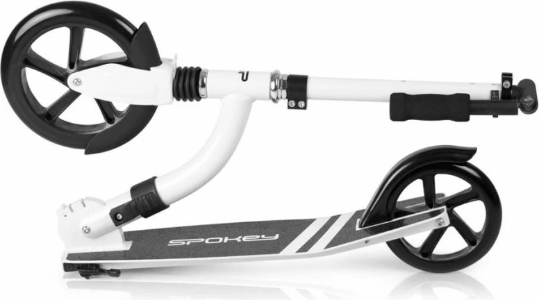 Skuter Spokey Agent për Meshkuj, Femra dhe Fëmijë, i Bardhë dhe i Zi
