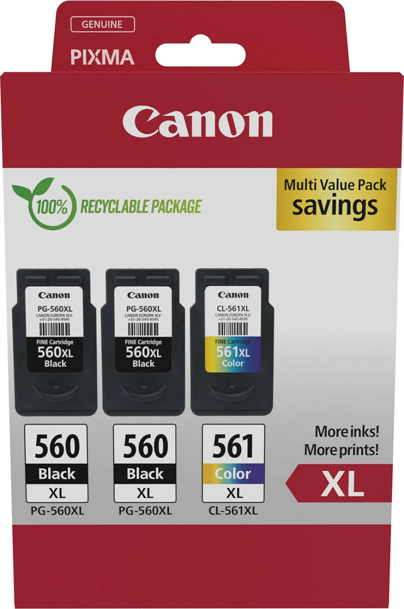 Toner Canon 3712C009, High (XL) Yield, 3 copë, Multi pack