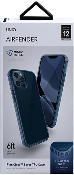 Mbështjellës UNIQ Air Fender për iPhone 12 Pro Max, Blu