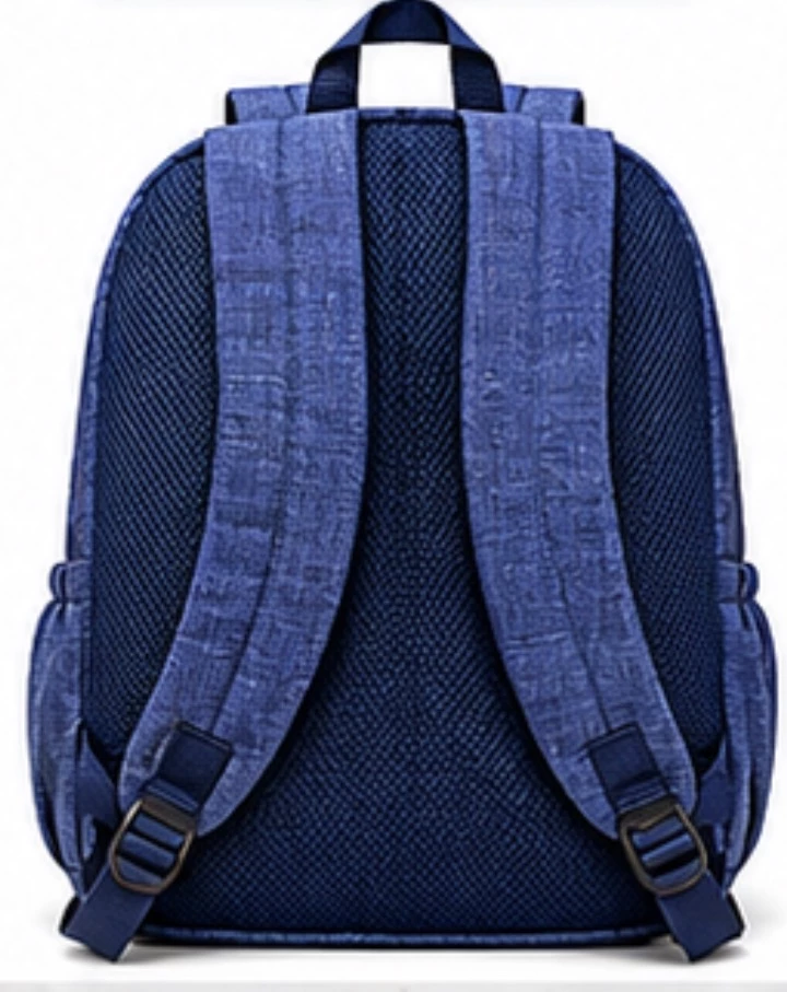 Çantë Shpine The Highest Peak – Denim Blu Dimensionet: 42 × 30 × 16 cm