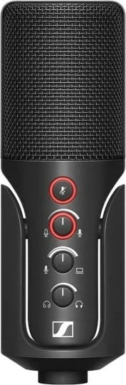 Mikrofon kondensator Sennheiser Profile Streaming Set, me krah të rregullueshëm, USB-C, i zi