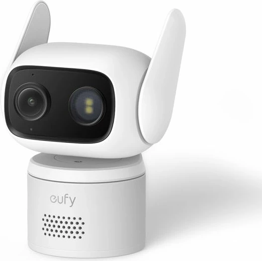 Kamerë sigurie CCTV ANKER Eufy Security C31 (T817L420), 360° pan/tilt, IP66, wired Wi‑Fi, night vision me ngjyra, e bardhë