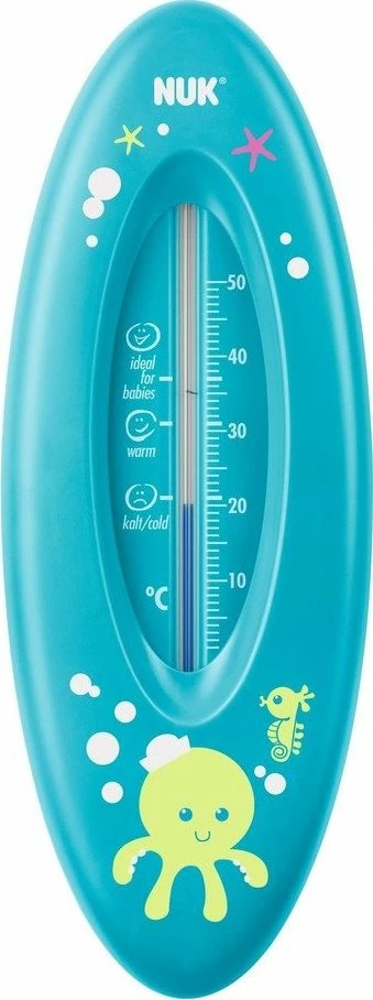 Termometër banje për bebe NUK Ocean, analog, blu