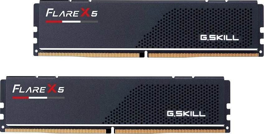 RAM Memorje G.Skill Flare X5 F5-6000J2836G16GX2-FX5 32GB (2x16GB) DDR5 6000MHz CL28 UDIMM, e zezë, set 2 copë