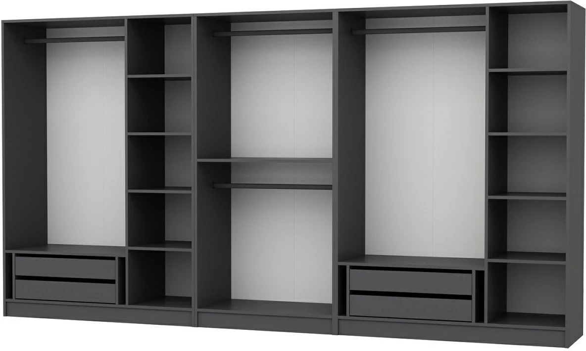 Dollap Skye Decor, ngjyrë antracit, Kale - 5048