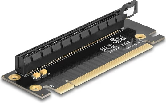 Adapter/Riser PCIe DeLOCK 81296, internal, 40 mm