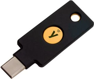 Çelës sigurie, Yubico YubiKey 5C NFC FIPS, USB-C dhe NFC, i certifikuar FIPS, i zi