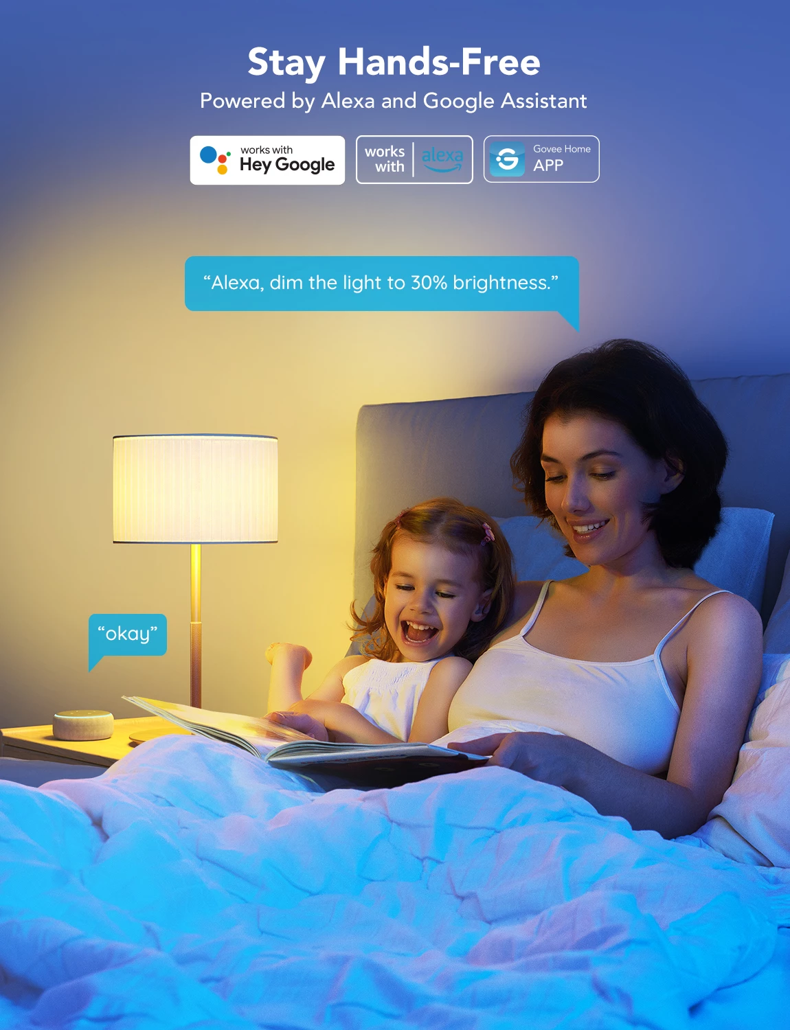 Llambë smart LED Govee RGBWW E27 1200lm 12W