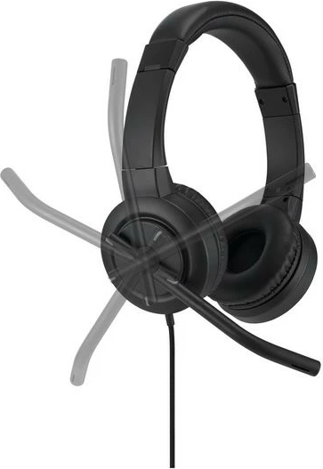 Kufje Kensington H1000 me mikrofon, USB-C, të zeza