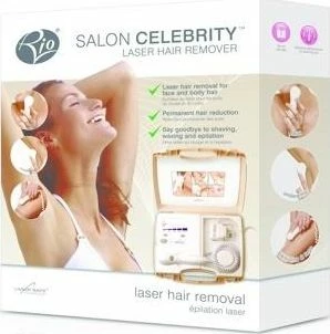 Depilator laser Rio Celebrity LAHR2-C 808nm 5 nivele, i bardhë, me valixhe