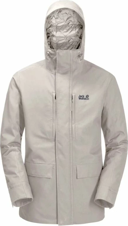 Jakne Jack Wolfskin femra, të bardha [Madhësia: S]