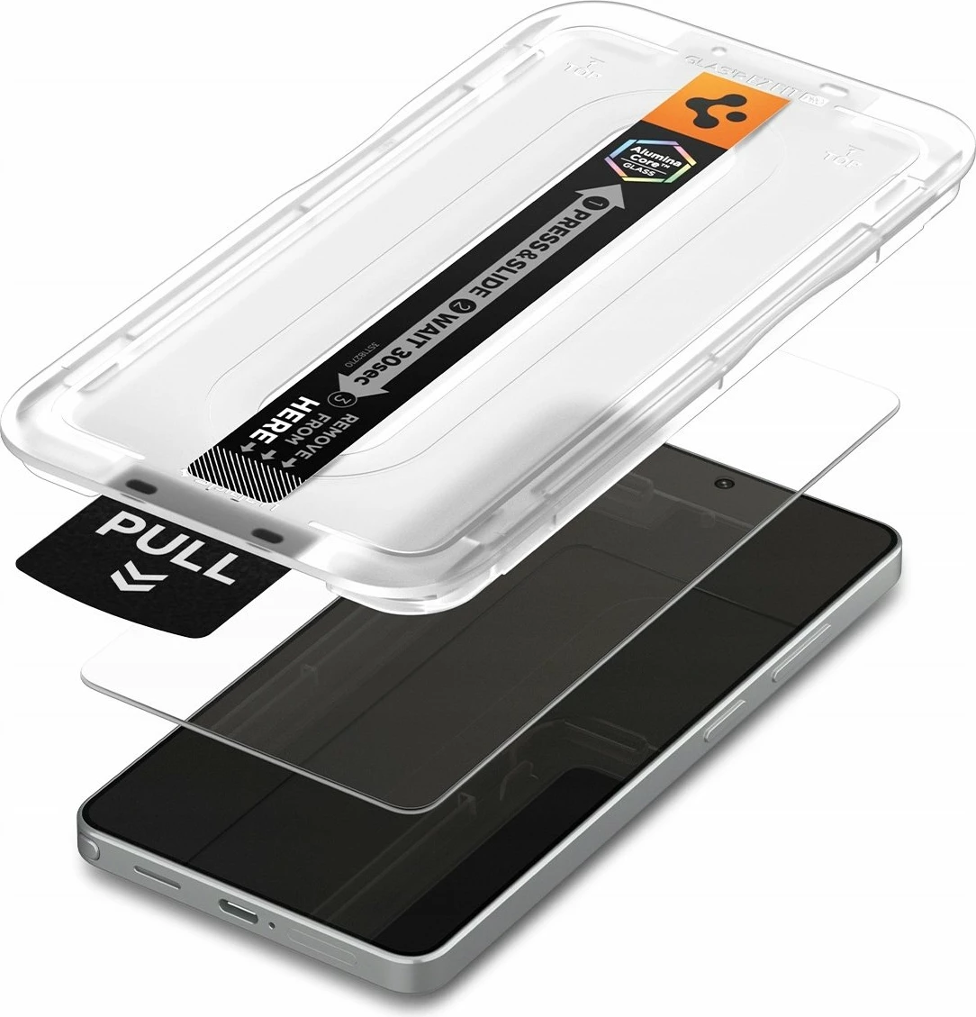 Xham i kalitur mbrojtës ekrani Spigen Glas.tR EZ Fit Pro Anti-Reflection për Samsung Galaxy S26 Ultra, 2 copë, transparent