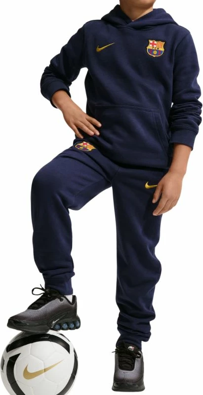 Pantallona sportive për fëmijë Nike FC Barcelona Club II3962 498, navy blue [Madhësia: XS]