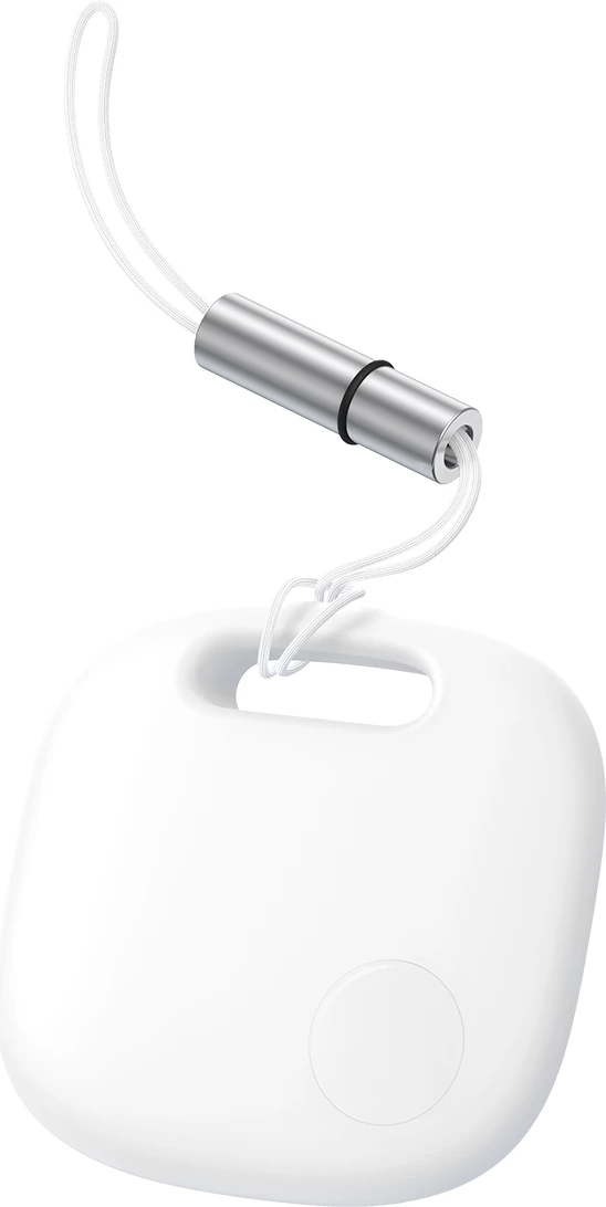 GPS tracker i mençur Baseus T2 Pro për çelësa, çantë, fëmijë, i bardhë