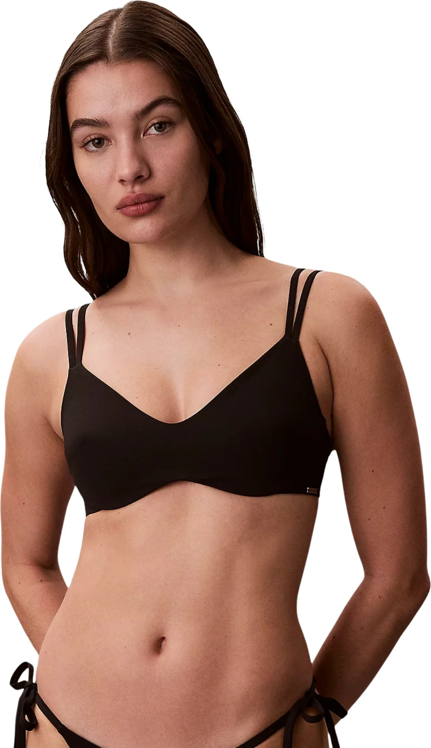 Braletë bikini për femra Calvin Klein Jeans LV00Q61121, e zezë [Madhësia: M]