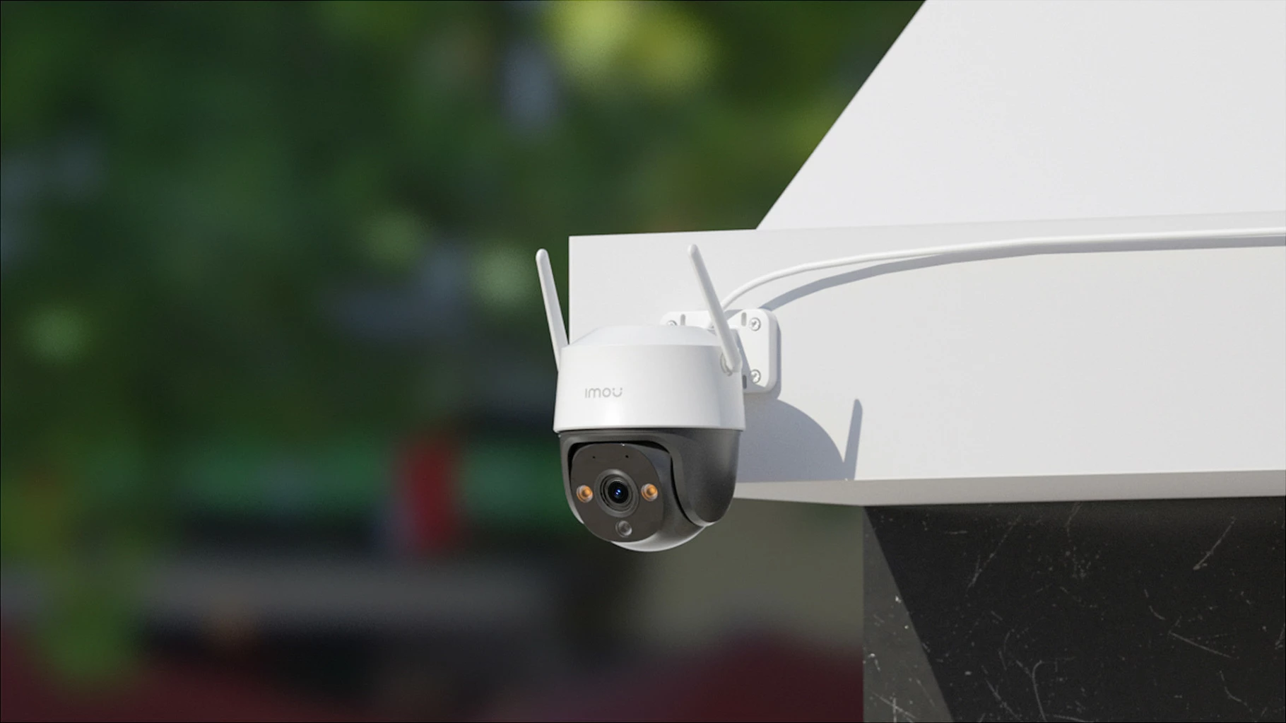 Kamerë sigurie IP Imou Cruiser 2C 2K, Wi‑Fi/Ethernet, Pan/Tilt 360°, microSD, IP66, e bardhë